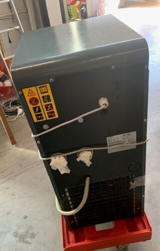 Koeldroger luchtcompressor Atlas Copco, FX 40, grijs, bouwjaar 2024